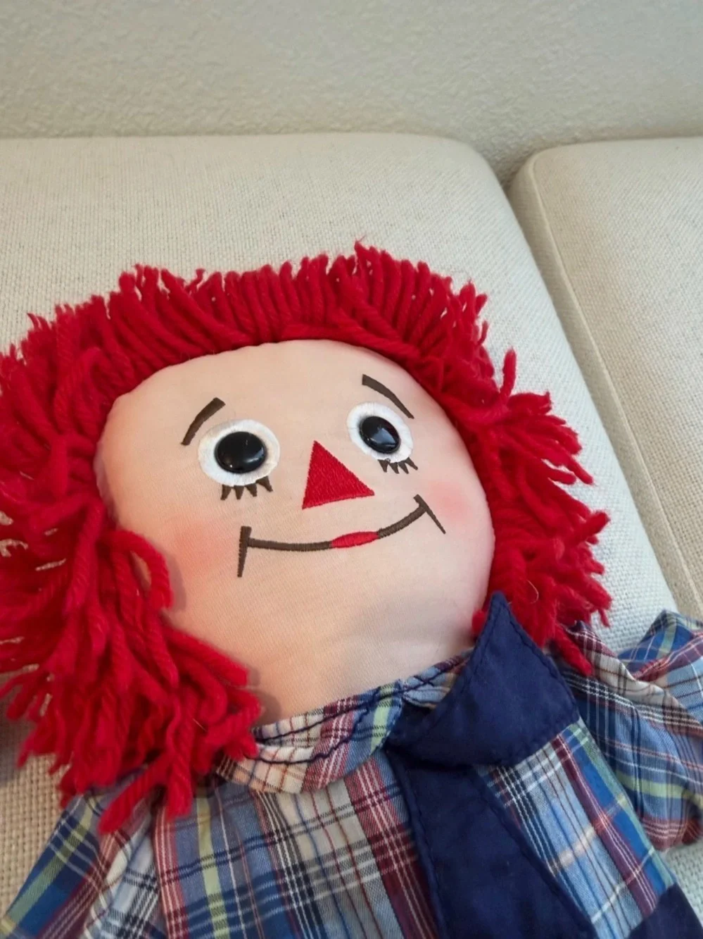 80th/85th Anniversary Raggedy Ann & Raggedy Andy Commemorative Dolls 17”